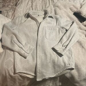 Aritzia TNA Sweatfleece, cozy fleece, boyfriend fit, in size xs,slight wear